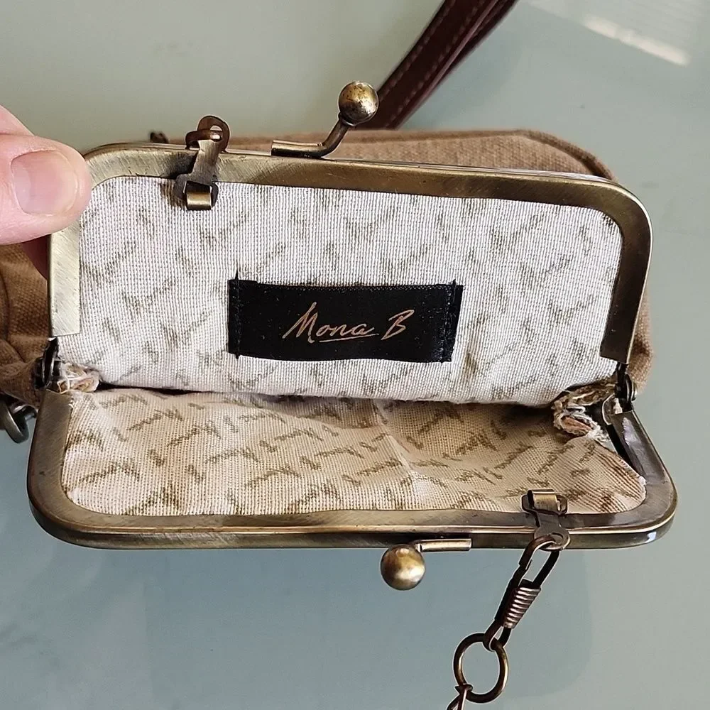 Mona B Mini Crossbody/Wristlet Bag‎